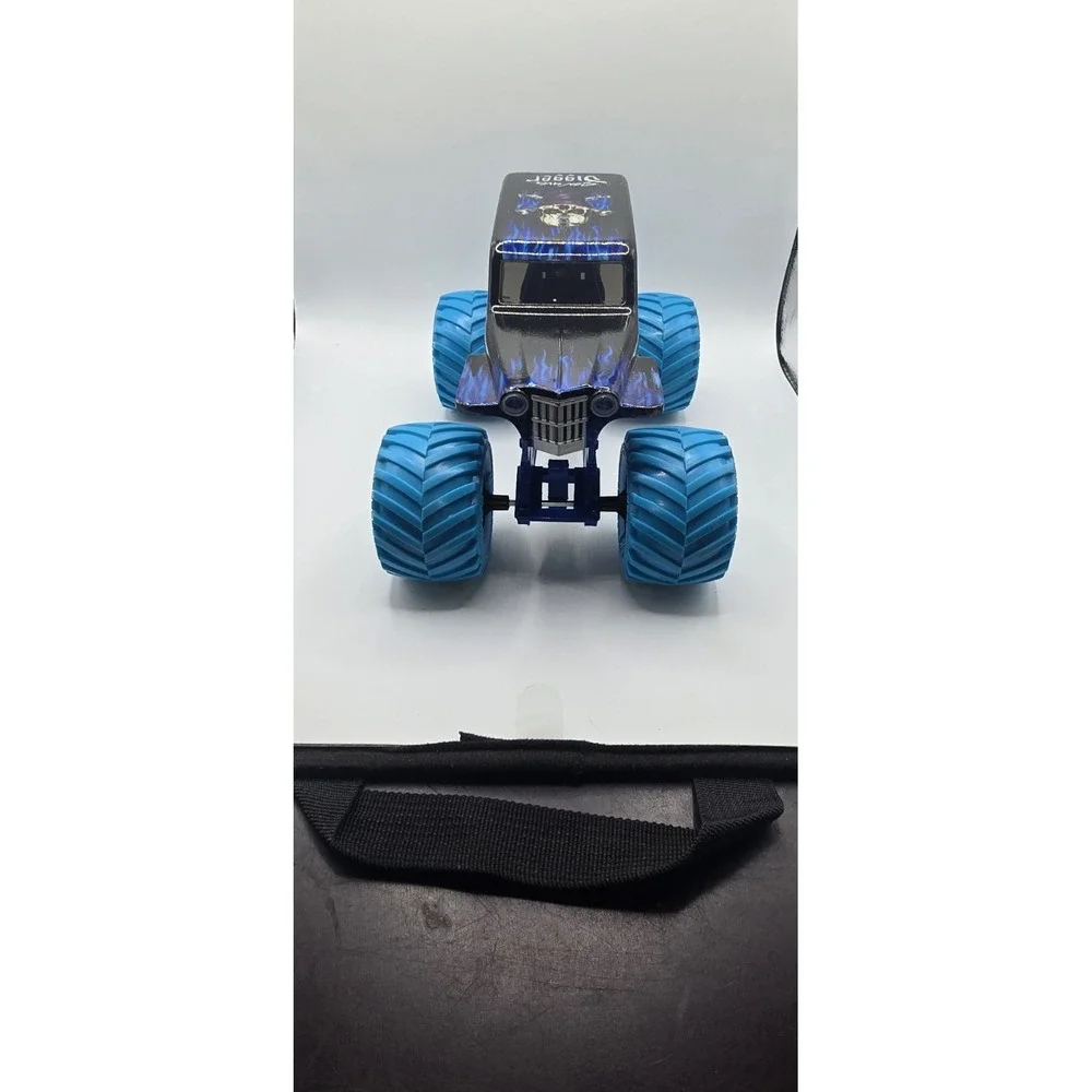 Monster Jam Son-uva Digger Monster Truck Black Blue Plastic Toy